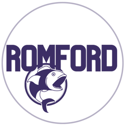 Romford Fish Bar logo.